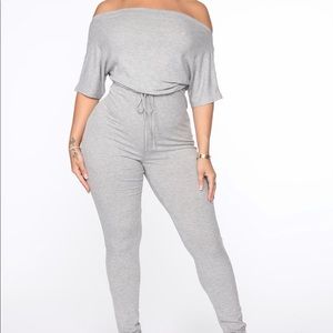 Grey Jumpsuit
